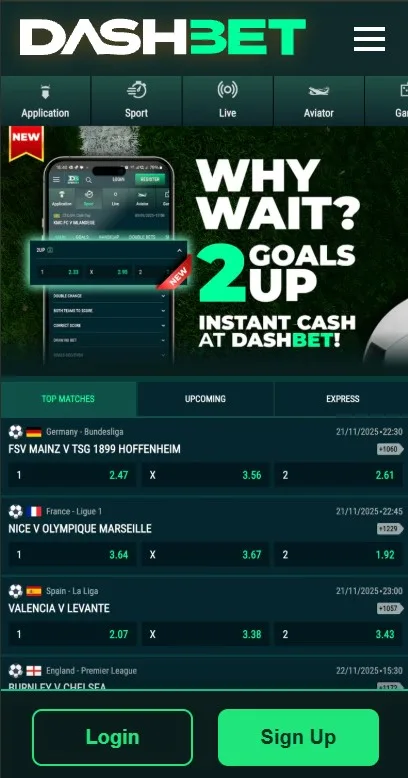 Dash Bet App and Mobile Betting